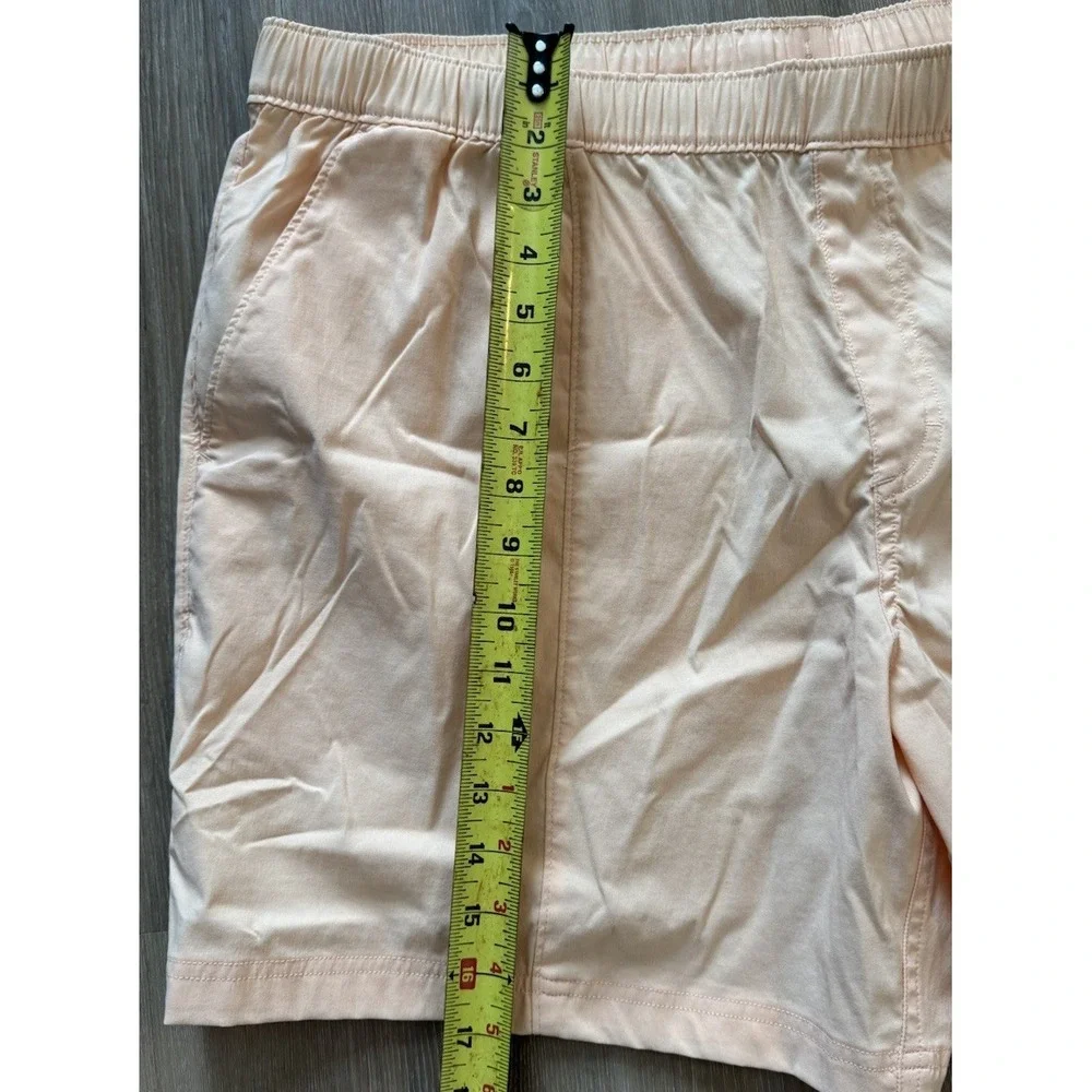 The North Face Men's Pull On Shorts Stretch Waist Peach Embroidered Logo‎ XXL